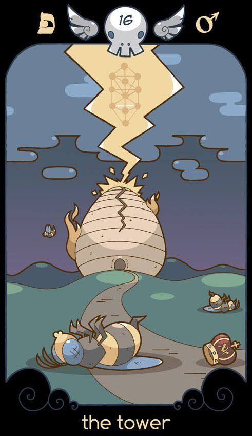 A Torre - Arcano Maior 16