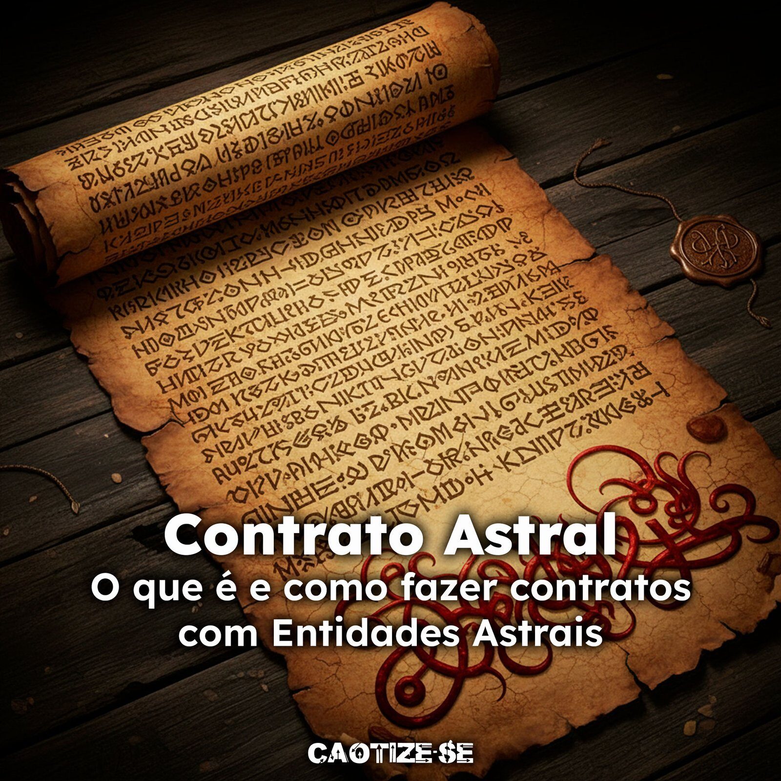 Contrato com Entidades Astrais